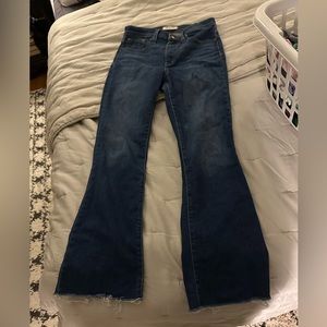 Madewell Calj Demi bootcut jeans